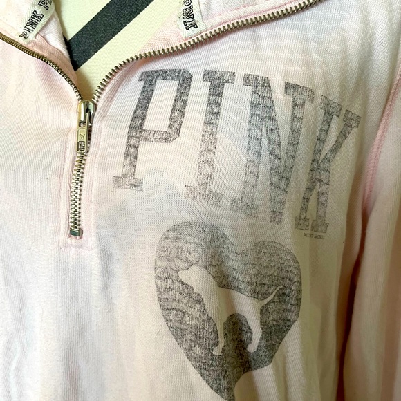 PINK Victoria’s Secret Quarter-Zip - Picture 3 of 5
